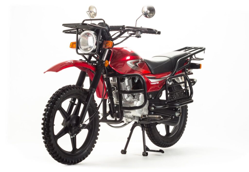 Мотоцикл Motoland FORESTER 200 красный – Фото 3