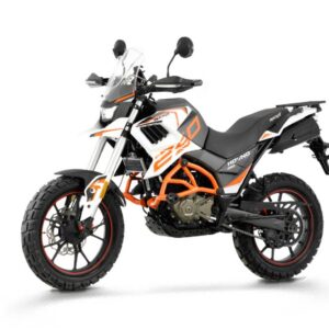 Мотоцикл Rockot Hound 250 2.0 4-х клап. белый/оранжевый – Миниатюра 3