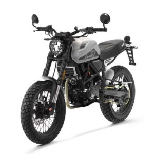Мотоцикл Rockot SCRAMBLER серый – Миниатюра 3