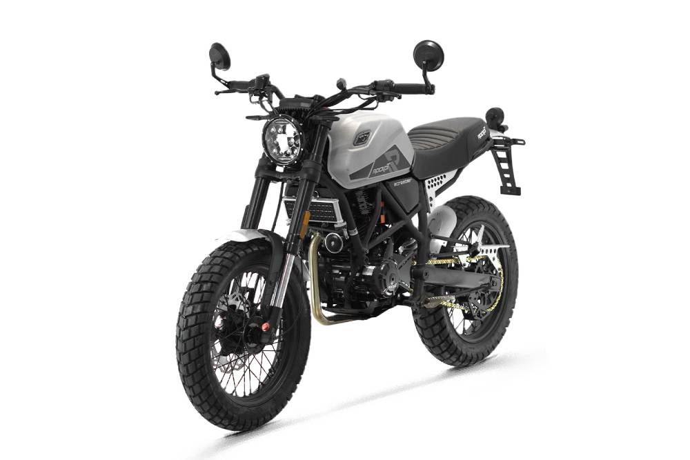 Мотоцикл Rockot SCRAMBLER серый – Фото 3